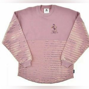 Disney Spirit Jersey Adult xxLarge Pink EARidescent Sequins 50th